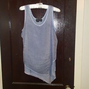 Ice blue 2-layered top size M